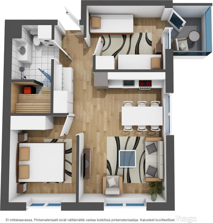 Levillenet Skistar Superior 2 Bedroom Apartments Exterior photo